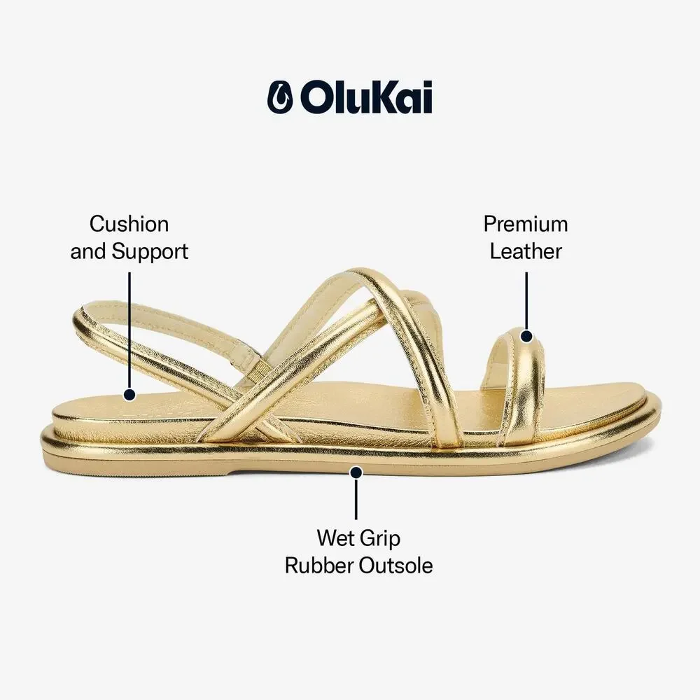 OLUKAI TIARE WOMEN'S STRAPPY SANDALS, PREMIUM LEATHER & STYLISH DESIGN , 11
